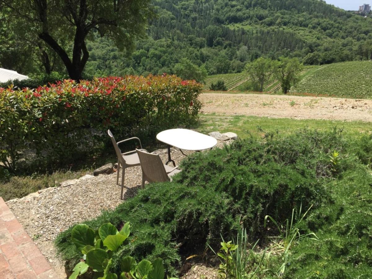 Gasthaus Collelungo Castellina in Chianti Exterior foto
