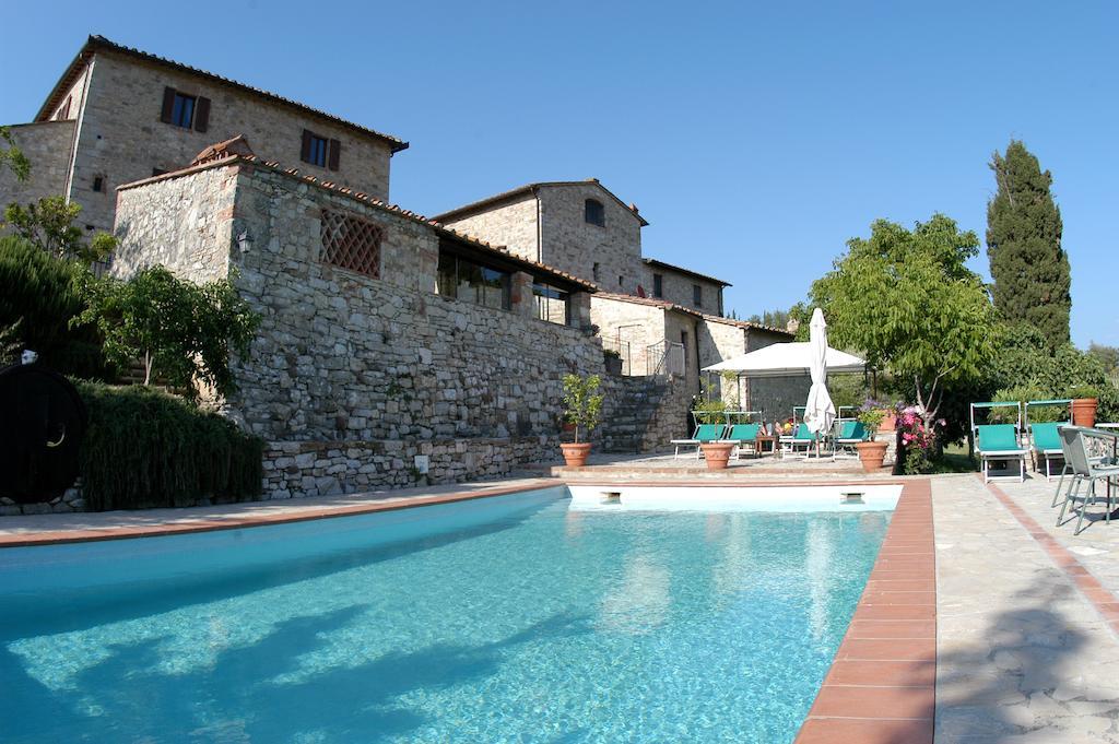 Gasthaus Collelungo Castellina in Chianti Exterior foto