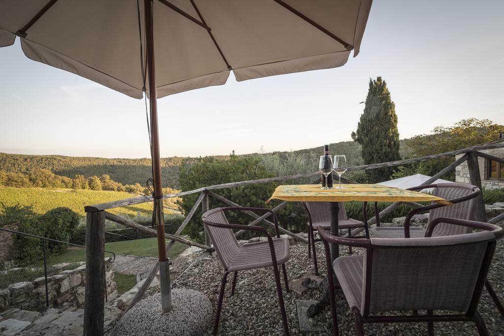 Gasthaus Collelungo Castellina in Chianti Exterior foto