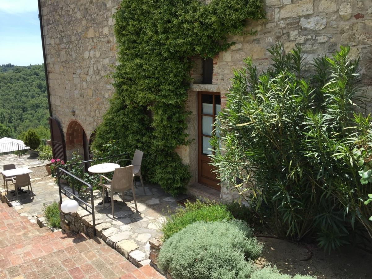 Gasthaus Collelungo Castellina in Chianti Exterior foto