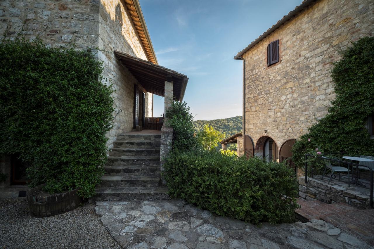 Gasthaus Collelungo Castellina in Chianti Exterior foto