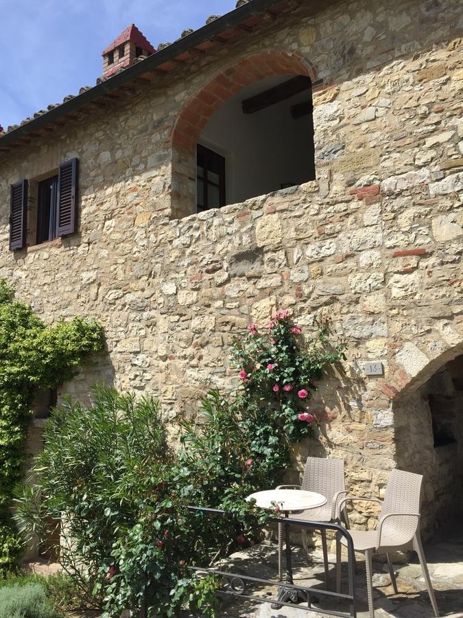 Gasthaus Collelungo Castellina in Chianti Exterior foto